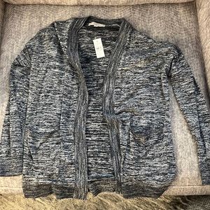NWT Loft marbled blue cardigan
